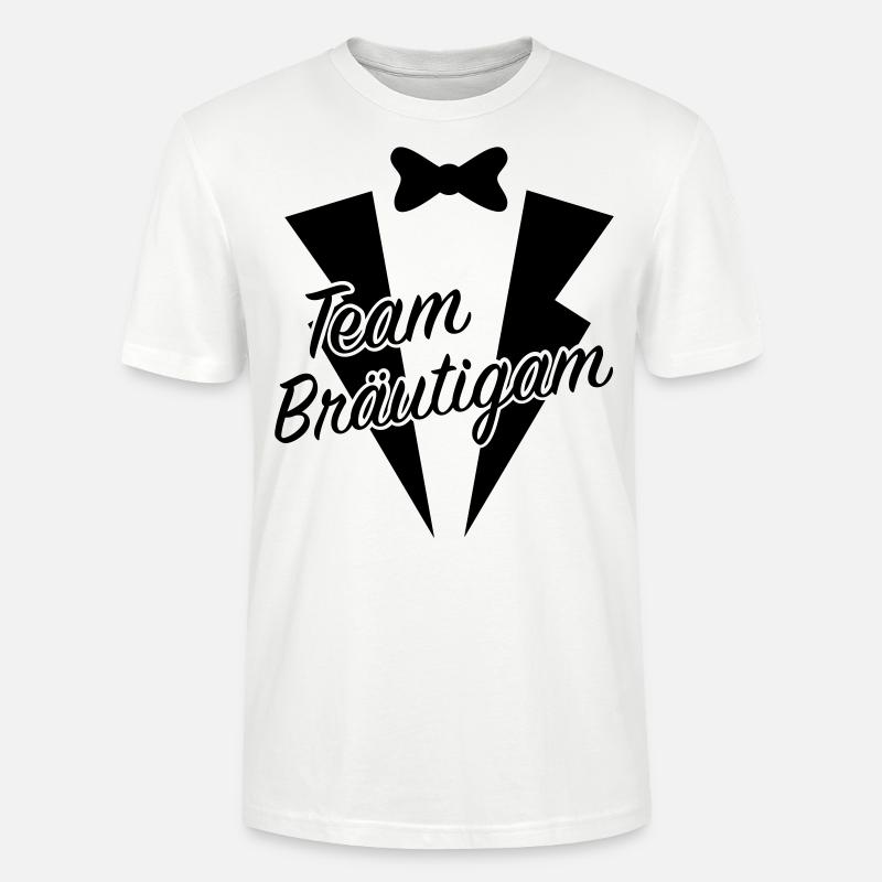 Team Bräutigam - Stanley/Stella Unisex Bio-T-Shirt CRAFTER - Weiß