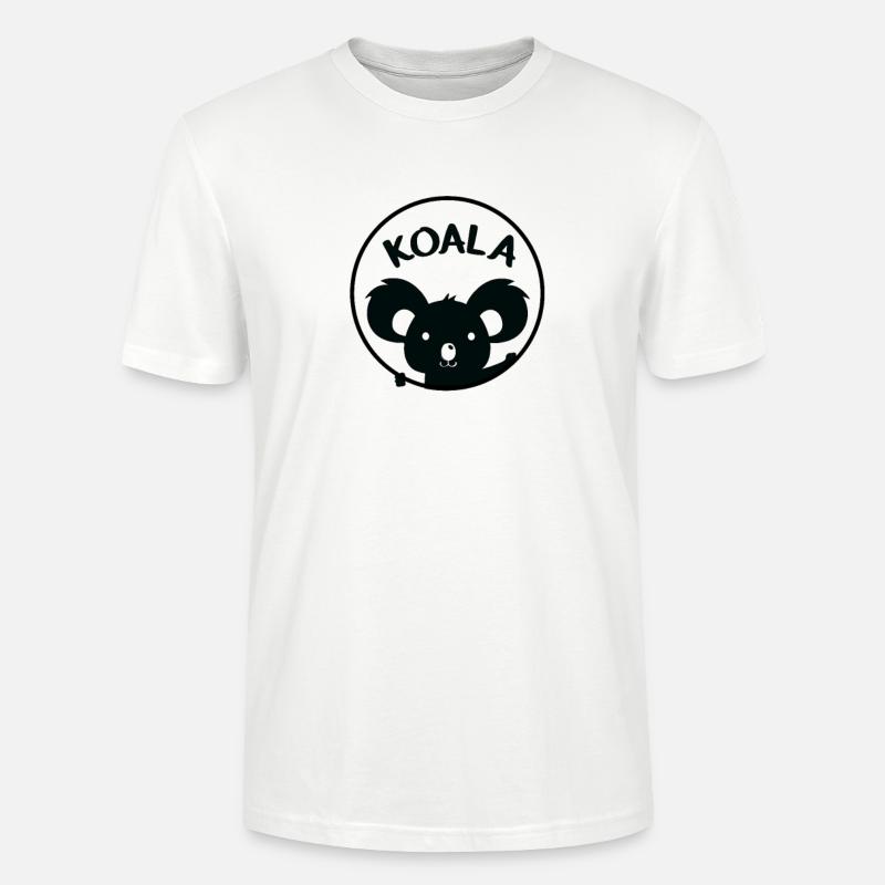 Koala - Stanley/Stella Unisex Bio-T-Shirt CRAFTER - Weiß