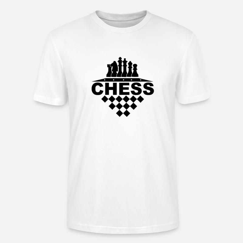 Schach - Stanley/Stella Unisex Bio-T-Shirt CRAFTER - Weiß