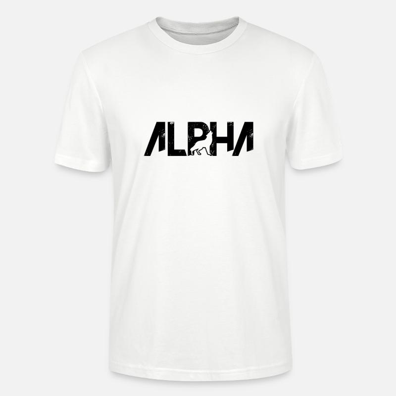 Alphawolf - Stanley/Stella Unisex Bio-T-Shirt CRAFTER - Weiß