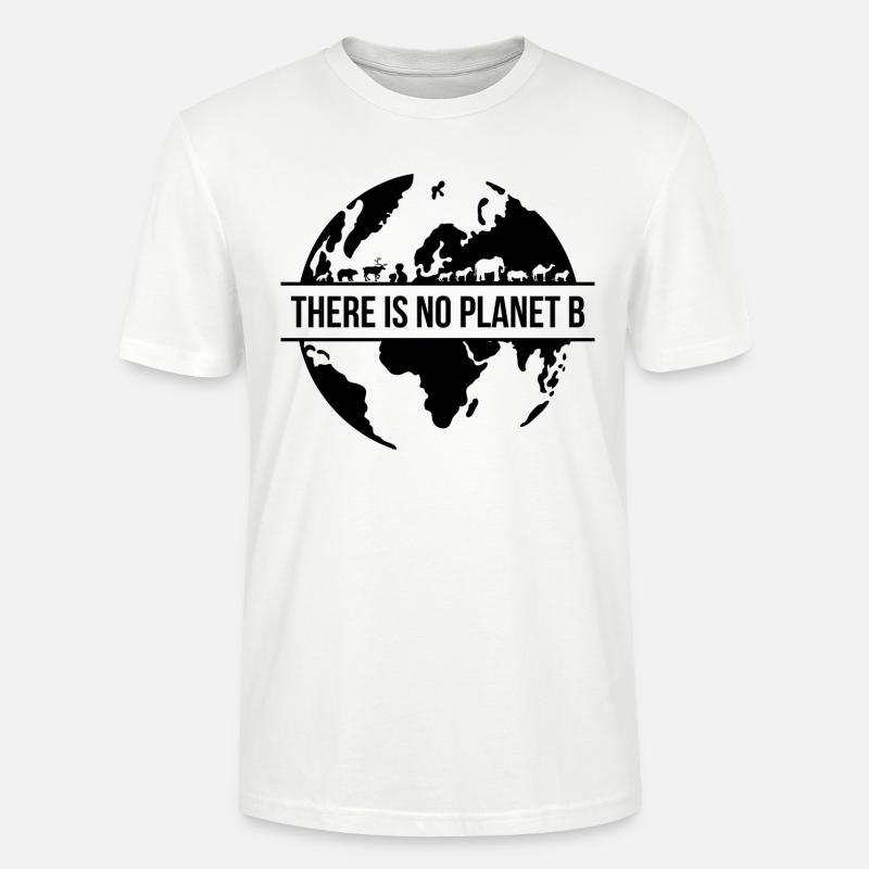 Natur Umweltschutz Mutter Erde Geschenk - Stanley/Stella Unisex Bio-T-Shirt CRAFTER - Weiß