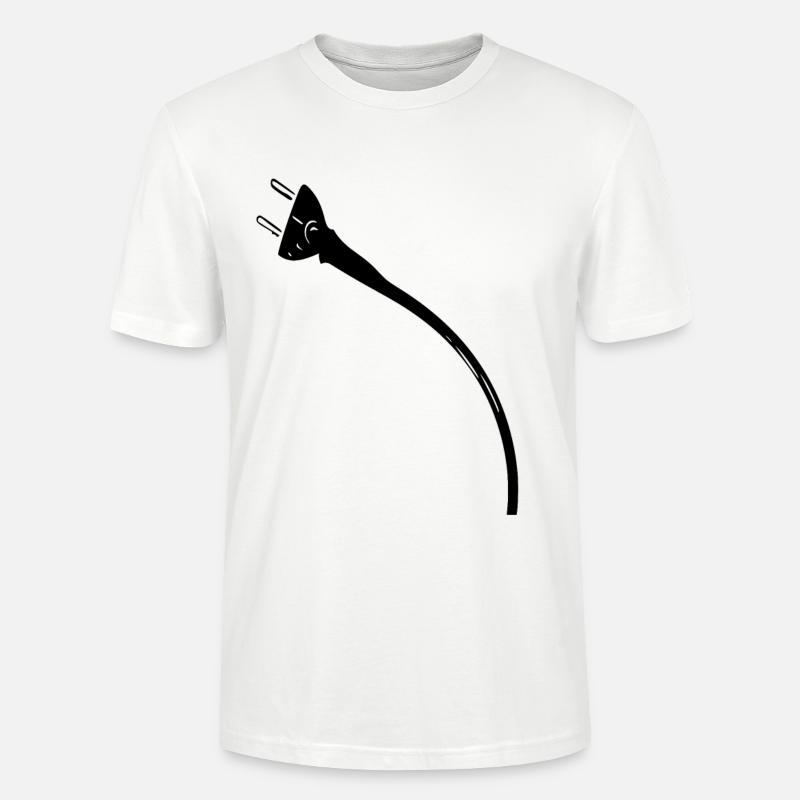 Stecker - Stanley/Stella Unisex Bio-T-Shirt CRAFTER - Weiß