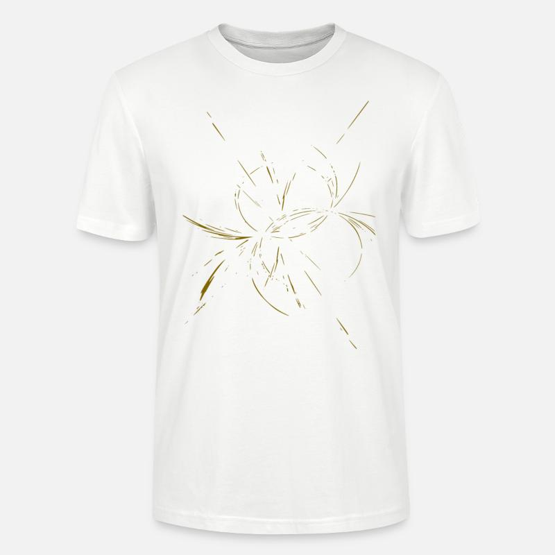 Firework Gold - Stanley/Stella Unisex Bio-T-Shirt CRAFTER - Weiß