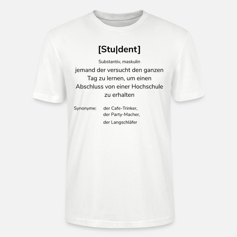 Student | Duden - Stanley/Stella Unisex Bio-T-Shirt CRAFTER - Weiß