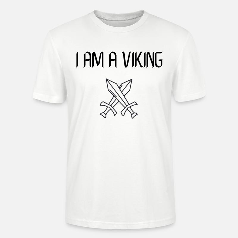 Ich bin ein Wikinger - Stanley/Stella Unisex Bio-T-Shirt CRAFTER - Weiß