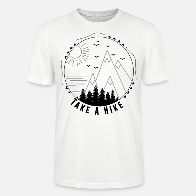 Take A Hike - Stanley/Stella Unisex Bio-T-Shirt CRAFTER - Weiß