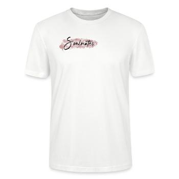 Soulmates - Stanley/Stella Unisex Bio-T-Shirt CRAFTER - Weiß - Vorne - Alina (178cm) & Michal (187cm)