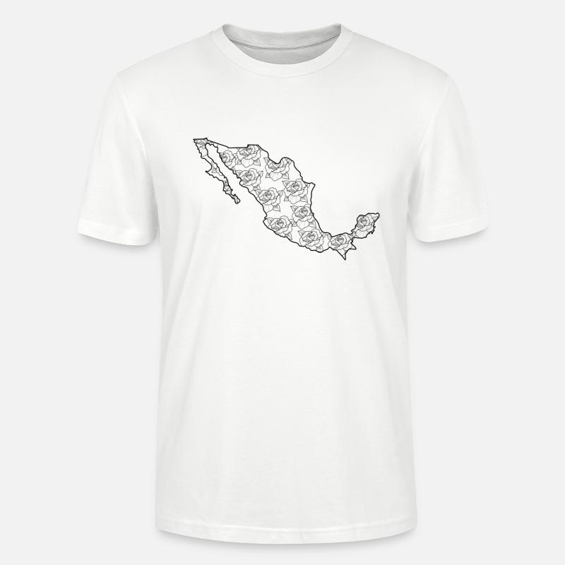 MEXIKO - Stanley/Stella Unisex Bio-T-Shirt CRAFTER - Weiß