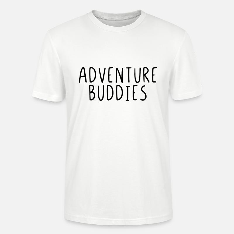 Adventure Buddies - Stanley/Stella Unisex Bio-T-Shirt CRAFTER - Weiß