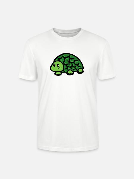Turtle - Stanley/Stella CRAFTER Unisex Organic T-Shirt - white