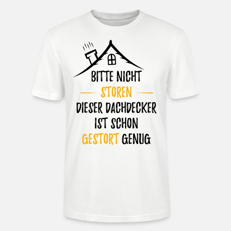 DACHDECKER - Stanley/Stella Unisex Bio-T-Shirt CRAFTER - Weiß