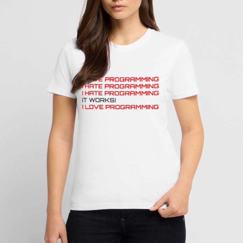 Computerprogrammierer Codierer Software Engineers Geschenk Stanley/Stella Unisex Bio-T-Shirt CRAFTER
