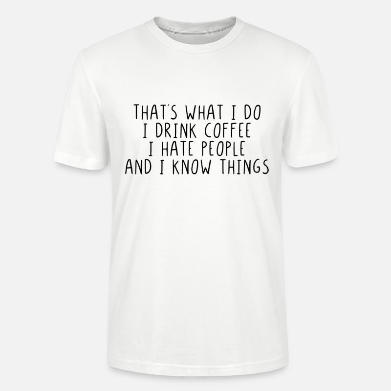 C'est ce que je fais - T-shirt bio CRAFTER Stanley Stella Unisexe - blanc