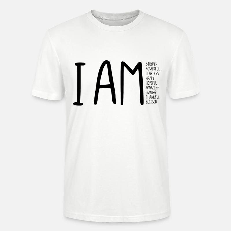 I am... - Stanley/Stella Unisex Bio-T-Shirt CRAFTER - Weiß