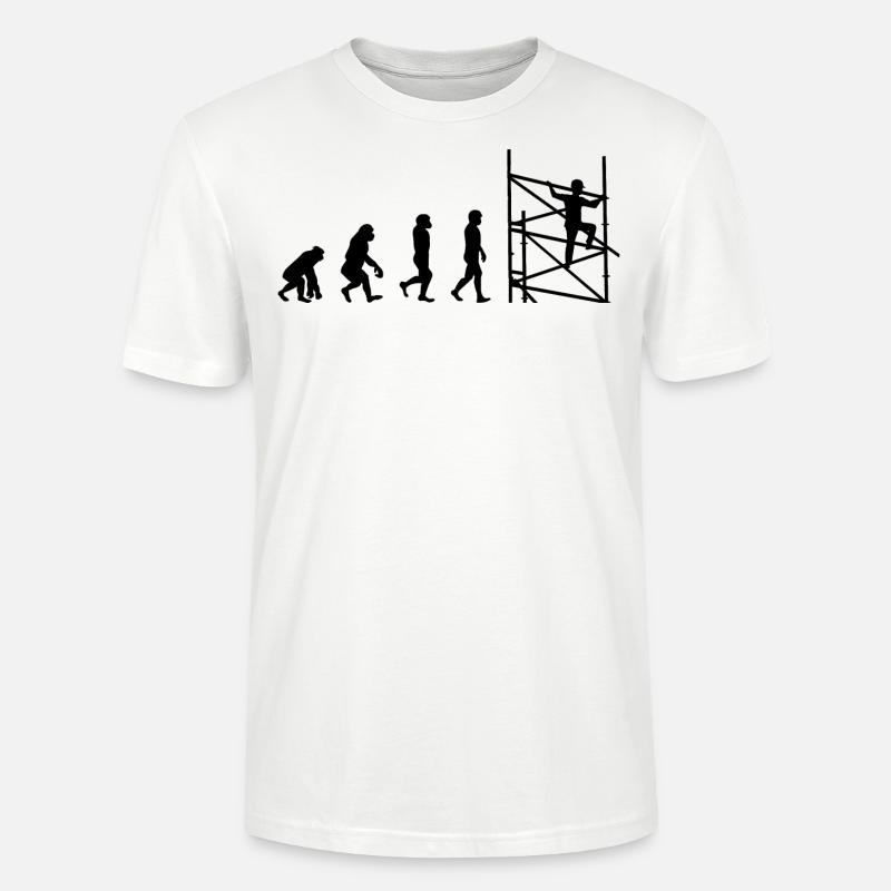 Gerüstgerüst Baugerüst Evolution - Stanley/Stella Unisex Bio-T-Shirt CRAFTER - Weiß