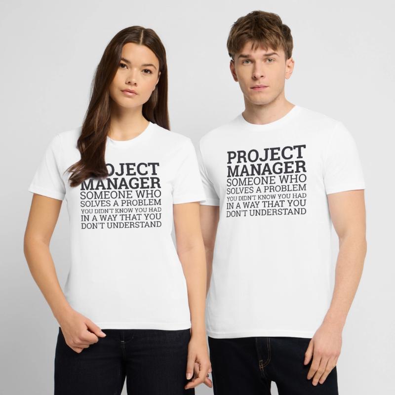 « Project Manager Solve Problems » | Project Manager T-shirt bio CRAFTER Stanley Stella Unisexe