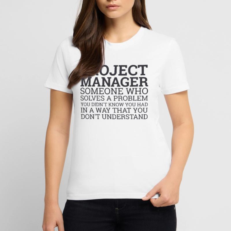 « Project Manager Solve Problems » | Project Manager T-shirt bio CRAFTER Stanley Stella Unisexe