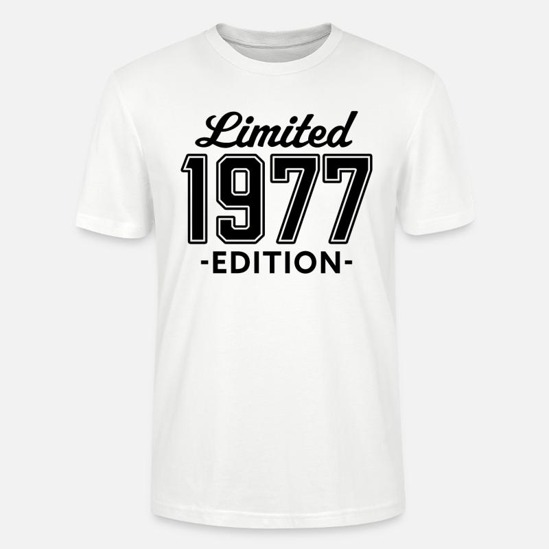 édition limitée 1977 - T-shirt bio CRAFTER Stanley Stella Unisexe - blanc