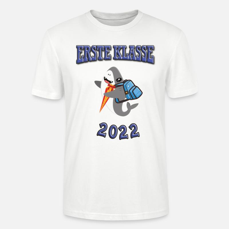 Geschenk zur Einschulung - Stanley/Stella Unisex Bio-T-Shirt CRAFTER - Weiß