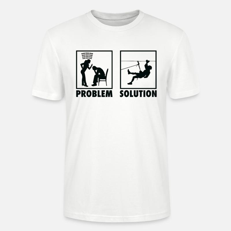 Mountain Climbing Mountain Climbers Statement - Stanley/Stella Unisex Bio-T-Shirt CRAFTER - Weiß