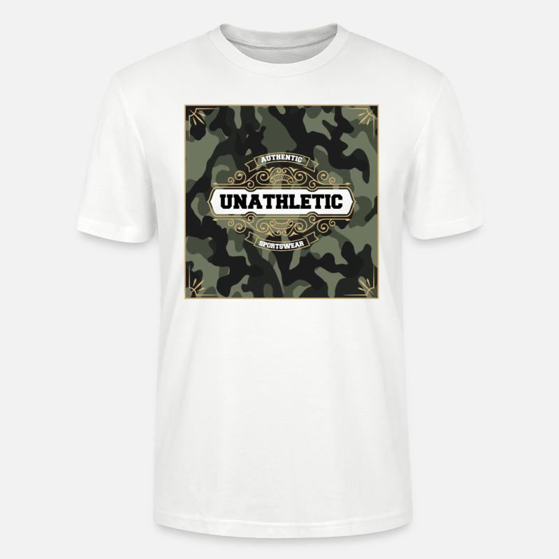 Authentic Unathletic Sportswear - Stanley/Stella Unisex Bio-T-Shirt CRAFTER - Weiß