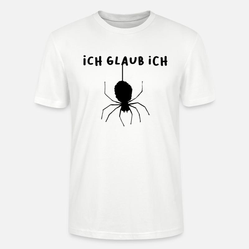 Ich glaub ich spinne - Stanley/Stella Unisex Bio-T-Shirt CRAFTER - Weiß