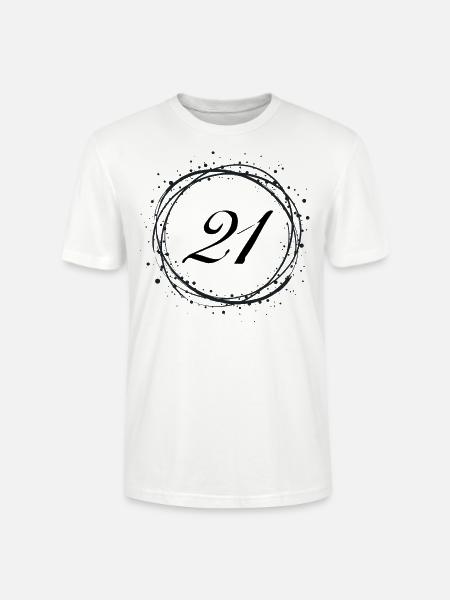 21 - Stanley/Stella Unisex Bio-T-Shirt CRAFTER - Weiß