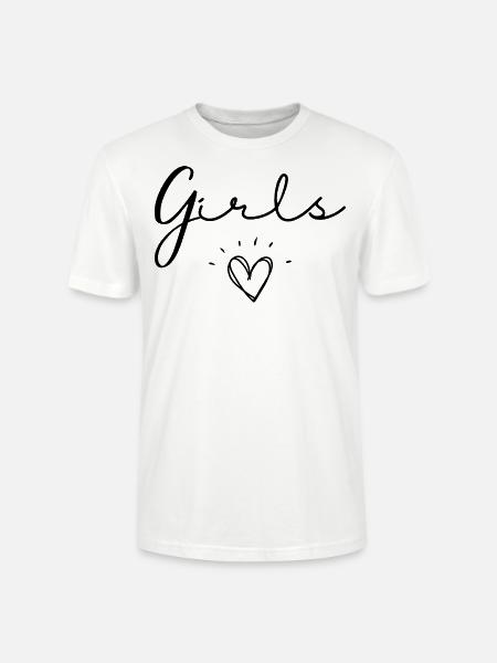 Mädchen. - Stanley/Stella Unisex Bio-T-Shirt CRAFTER - Weiß