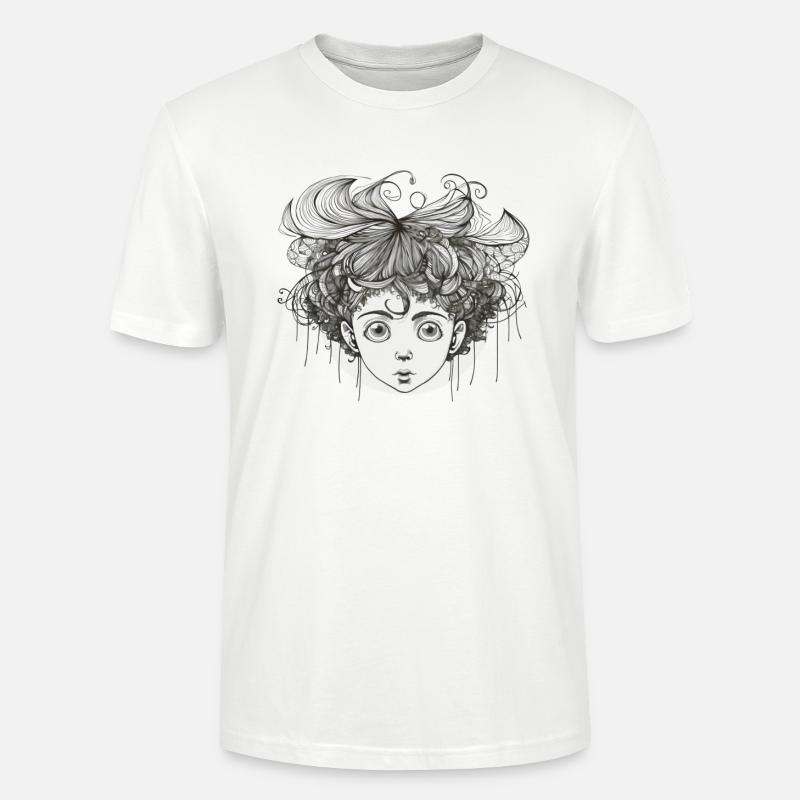 Fairy Fee Märchenwesen - Stanley/Stella Unisex Bio-T-Shirt CRAFTER - Weiß