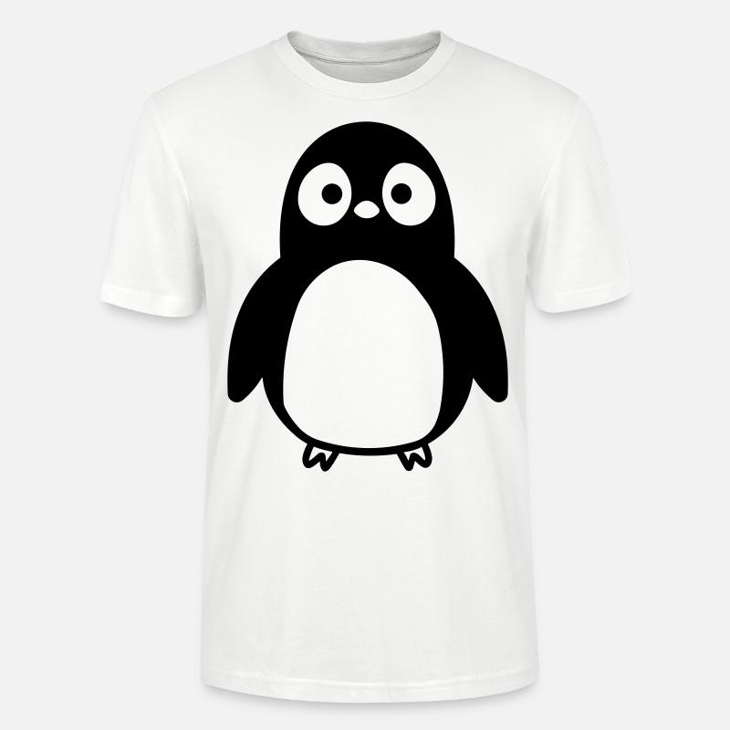 Pinguin - Stanley/Stella Unisex Bio-T-Shirt CRAFTER - Weiß