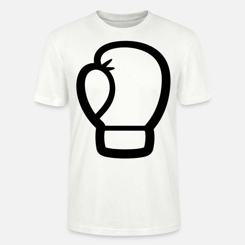 gant de boxe - T-shirt bio CRAFTER Stanley Stella Unisexe - blanc