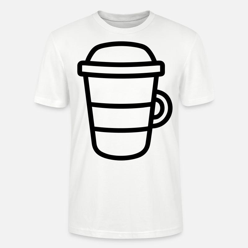 Kaffeebecher - Stanley/Stella Unisex Bio-T-Shirt CRAFTER - Weiß