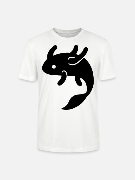 Axolotl - Stanley/Stella Unisex Bio-T-Shirt CRAFTER - Weiß