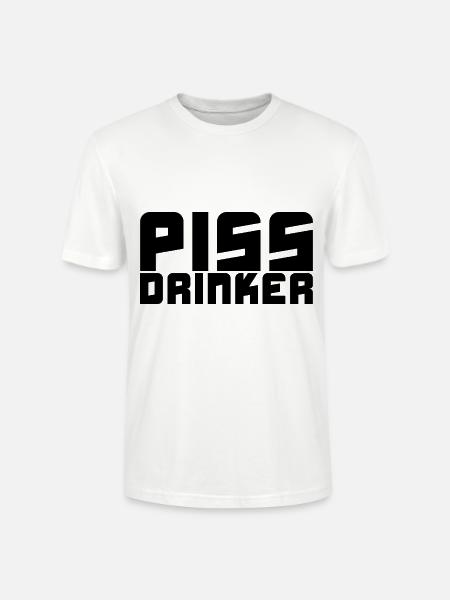 Piss Drinker - Stanley/Stella Unisex Bio-T-Shirt CRAFTER - Weiß