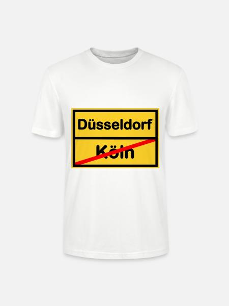 Zuhause in Düsseldorf - Stanley/Stella Unisex Bio-T-Shirt CRAFTER - Weiß