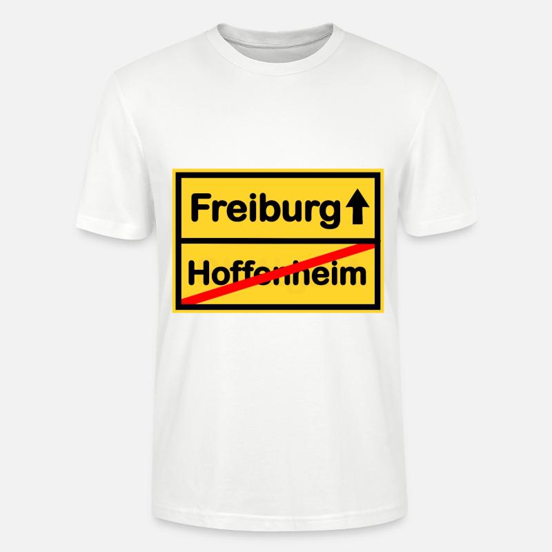Der Weg nach Freiburg - Stanley/Stella Unisex Bio-T-Shirt CRAFTER - Weiß
