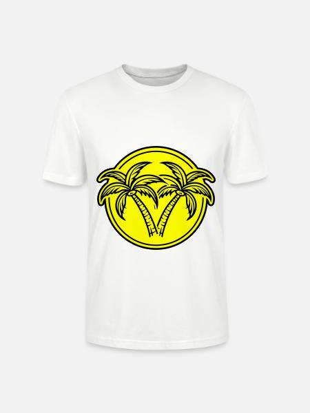 Palm Island Holiday Summer - Stanley/Stella CRAFTER Unisex Organic T-Shirt - white