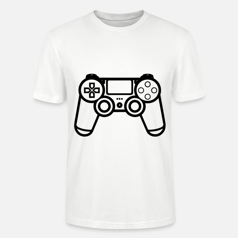 Controller für Videospiele - Stanley/Stella Unisex Bio-T-Shirt CRAFTER - Weiß