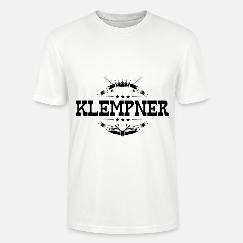 Klempner Beruf - Stanley/Stella Unisex Bio-T-Shirt CRAFTER - Weiß