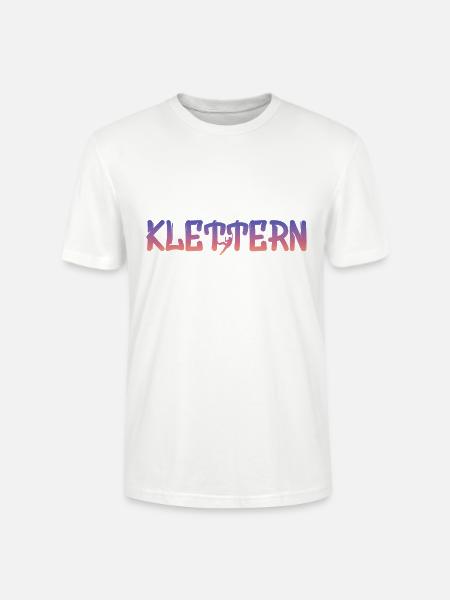 Klettern bouldern - Stanley/Stella Unisex Bio-T-Shirt CRAFTER - Weiß