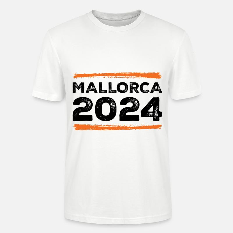Devis Majorque 2024 - T-shirt bio CRAFTER Stanley Stella Unisexe - blanc