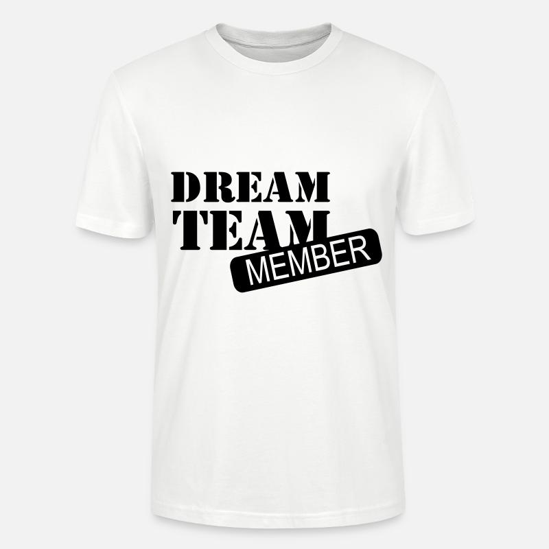 dreamteam - T-shirt bio CRAFTER Stanley Stella Unisexe - blanc