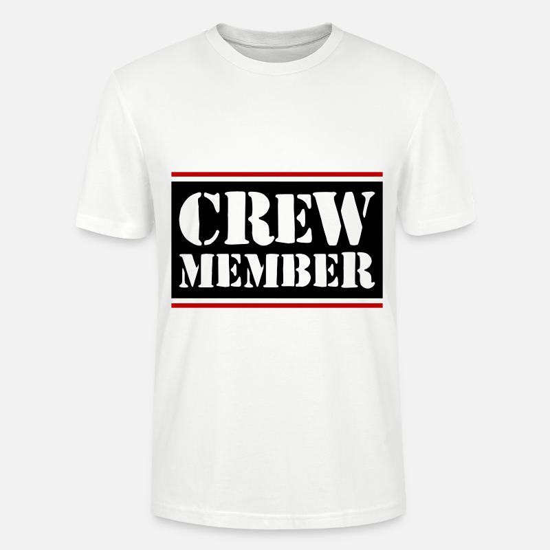 Conception de l’équipage - T-shirt bio CRAFTER Stanley Stella Unisexe - blanc