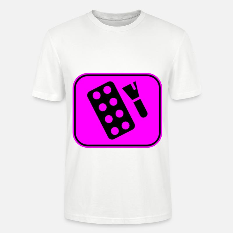 Make Up Kosmetik Icon - Stanley/Stella Unisex Bio-T-Shirt CRAFTER - Weiß