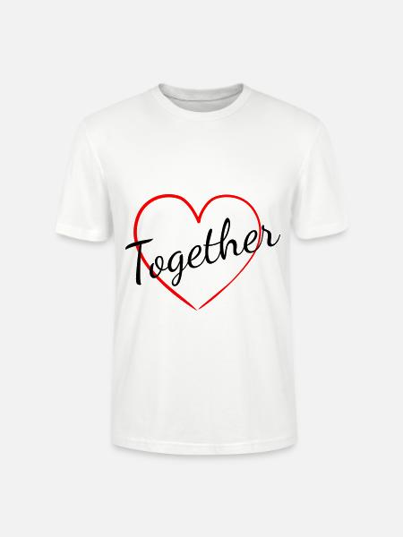 Better Together, Besser zusammen teil 2 - Stanley/Stella Unisex Bio-T-Shirt CRAFTER - Weiß