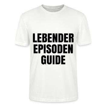 Lebender Episodenquide Episode Guide Serien Fan - Stanley/Stella Unisex Bio-T-Shirt CRAFTER - Weiß - Vorne - Alina (178cm) & Michal (187cm)