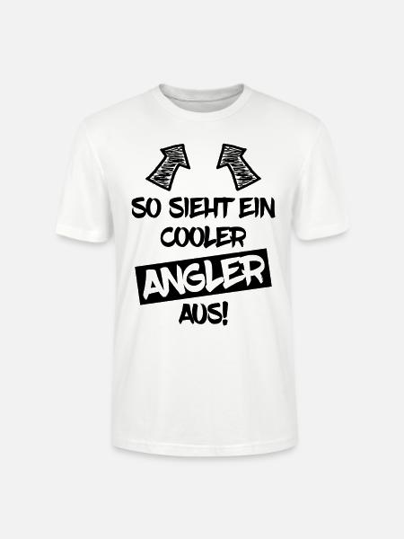 Angler - Stanley/Stella Unisex Bio-T-Shirt CRAFTER - Weiß