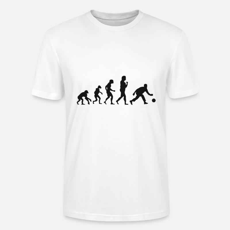 Kegel Evolution Bowling Evolution - T-shirt bio CRAFTER Stanley Stella Unisexe - blanc