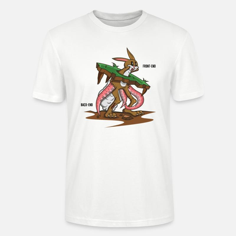 Lustiges Programmieren Informatik Software - Stanley/Stella Unisex Bio-T-Shirt CRAFTER - Weiß