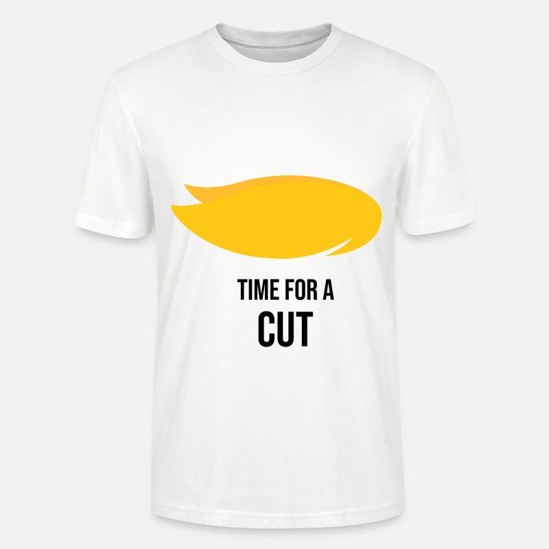 Time for a cut - Stanley/Stella Unisex Bio-T-Shirt CRAFTER - Weiß